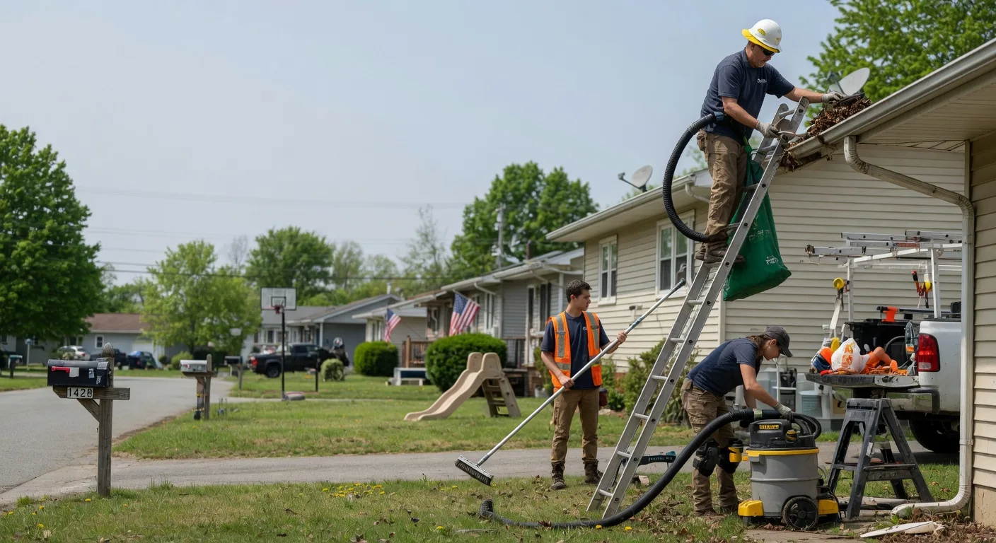 Gutter Installation in Shirland, IL near me